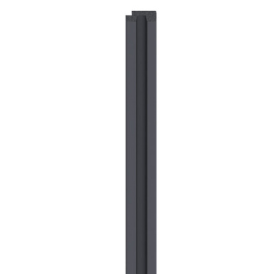 Рейка правая для стеновой панели Linerio S-LINE Anthracite (антрацит)